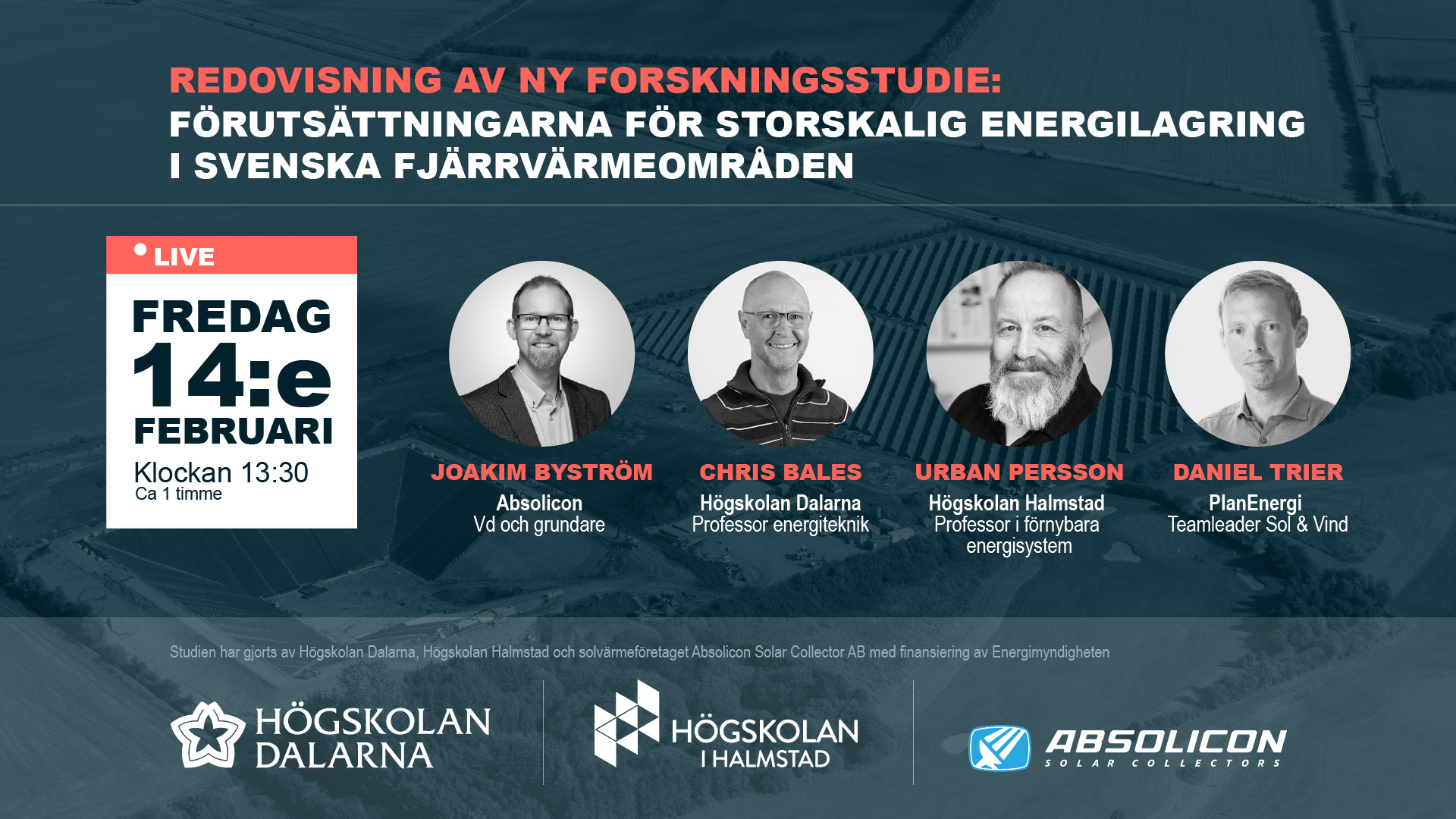 Förutsättningar för säsongslagring av energi i svenska fjärrvärmeområden
